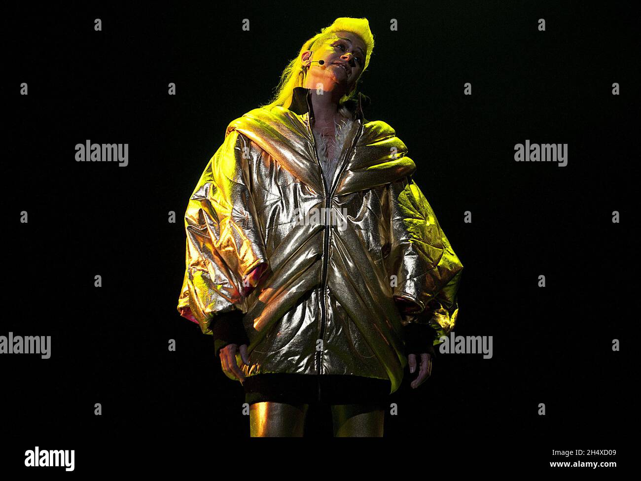 Peaches in concert , performing Peaches Christ Superstar for the first