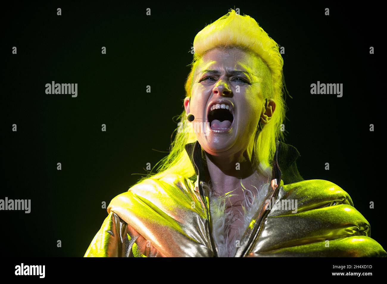 Peaches in concert , performing Peaches Christ Superstar for the first