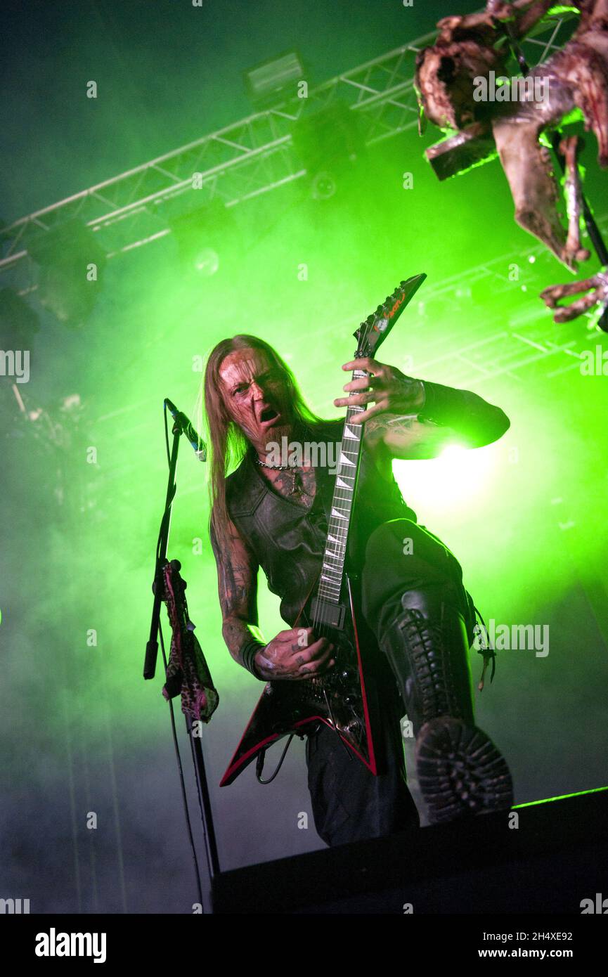 Helmut Belphegor Bloodstock open air heavy metal festival hi-res stock photography and ...