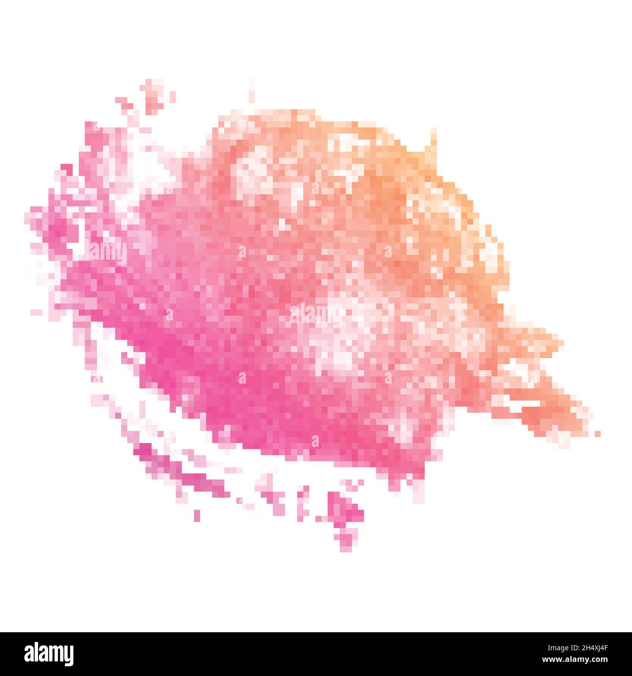Abstract colorful watercolor hand drawn splash design Stock Vector ...
