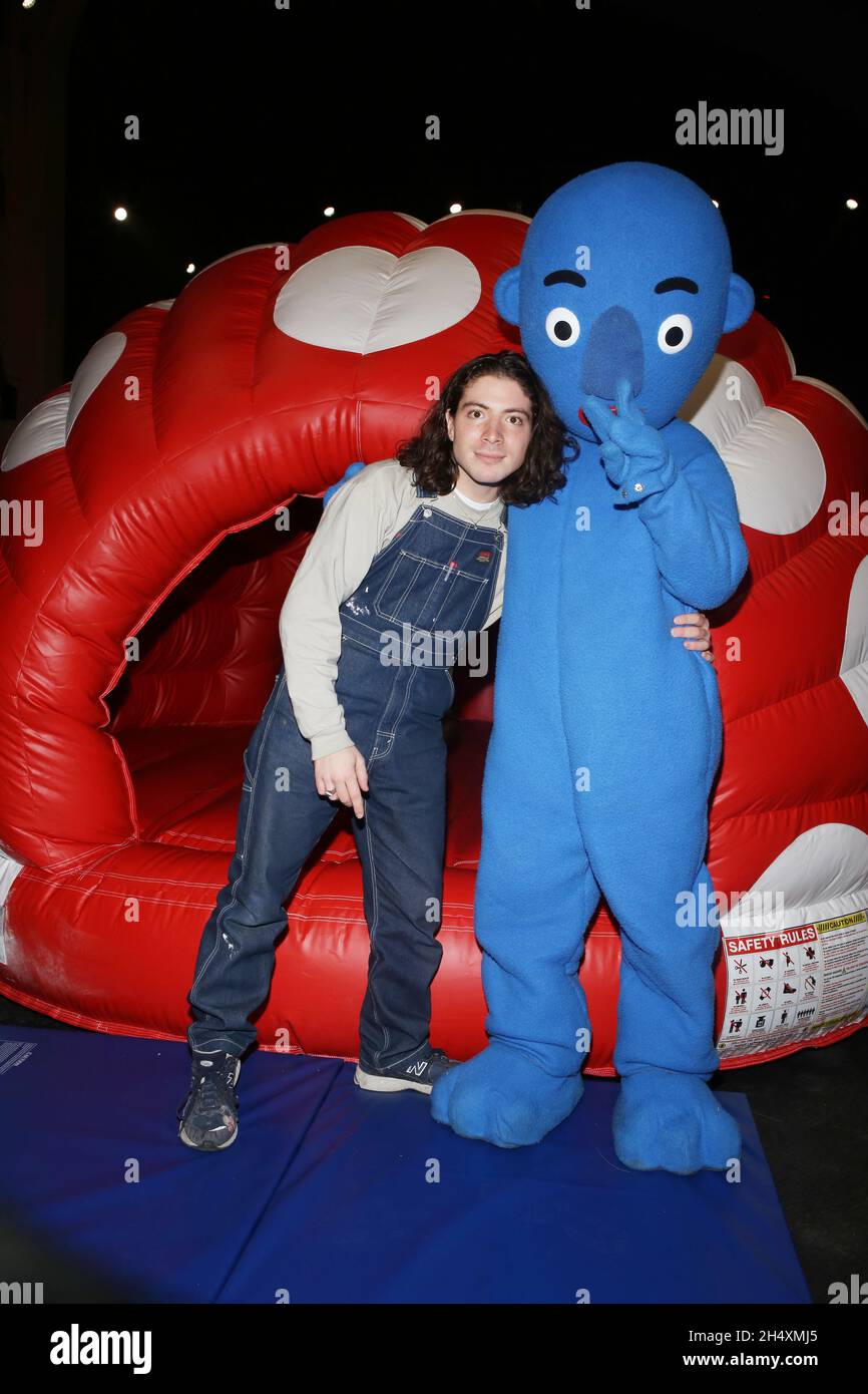 Danny Cole and The Creature attend the Danny Cole’s Creature World ...