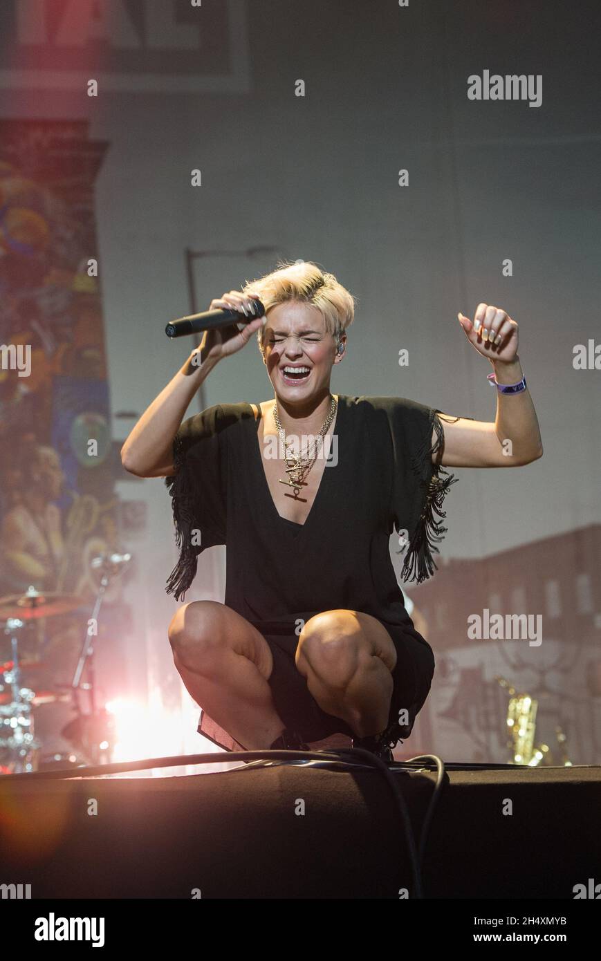 Anne-Marie Nicholson of Rudimental live on stage on day 1 of Wireless  Festival on 4th July in Perry Park - Birmingham Stock Photo - Alamy