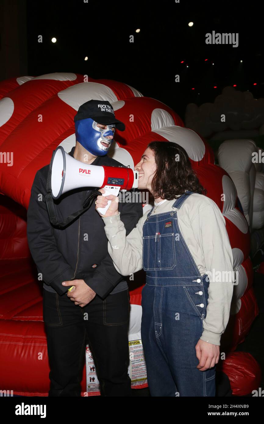 Junior Varsity and Danny Cole attend the Danny Cole’s Creature World ...