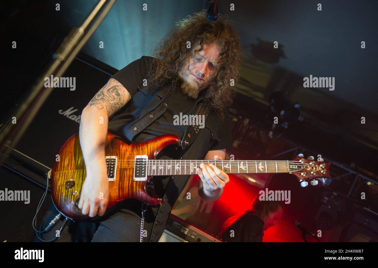 Fredrik Ã…kesson of Opeth live on stage on Thursday 16th October at The