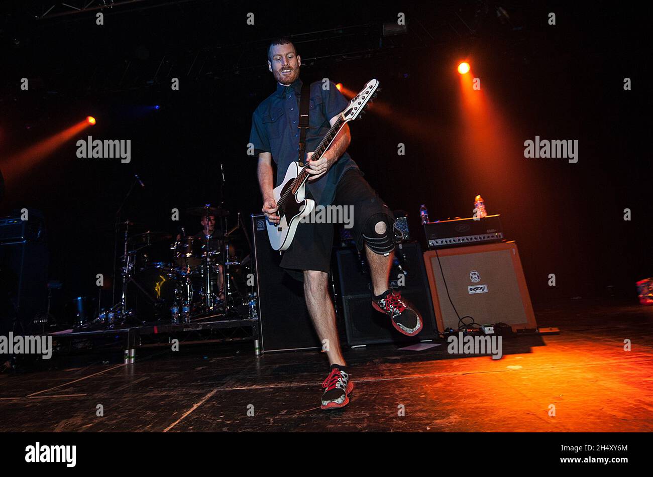 Chris Rawson of Stick to Your Guns performing live on stage during  IMPERICON Festival at 02 Academy on May 04, 2015 in Manchester, United  Kingdom Stock Photo - Alamy