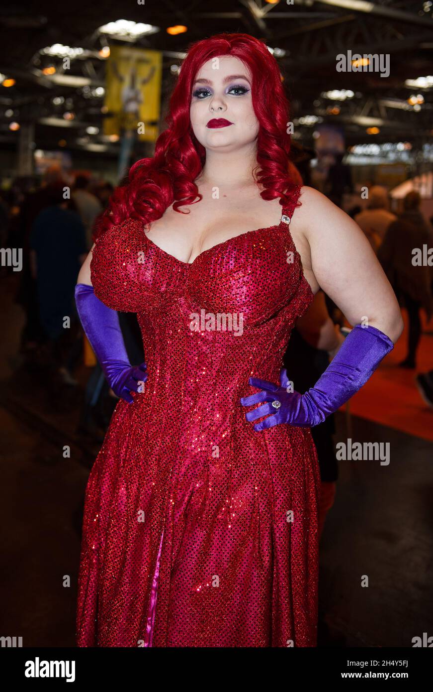 Jessica rabbit costume hi-res stock photography and images - Alamy