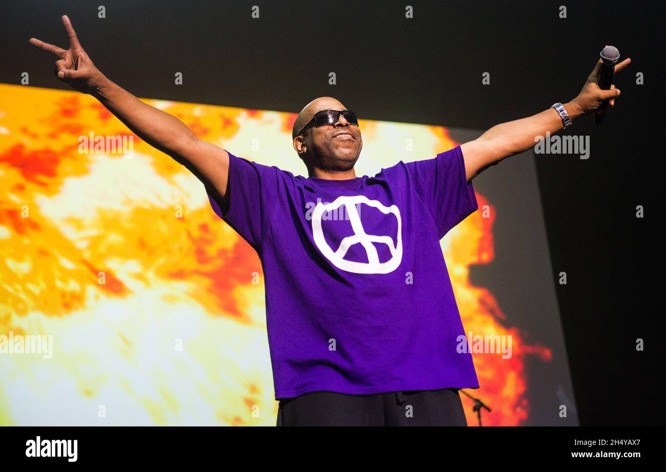 Tone Loc live on stage during I Love The 90â€™s show at Arena Birmingham in Birmingham, UK. Picture date: Saturday 07 October, 2017. Photo credit: Katja Ogrin/ EMPICS Entertainment. Stock Photo