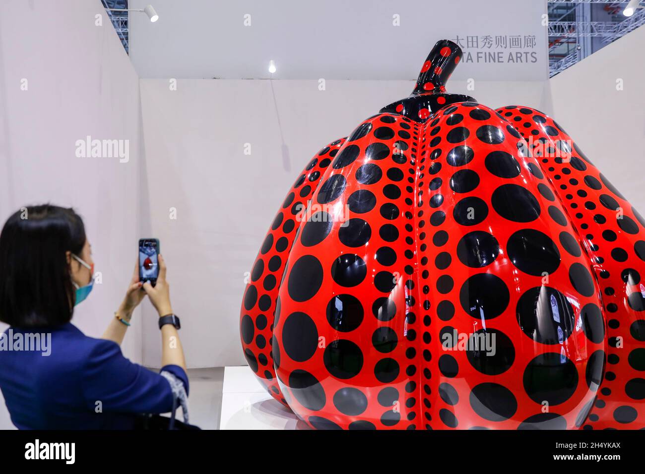 SHANGHAI, CHINA - FEBRUARY 1, 2023 - Yayoi Kusama squash is seen in News  Photo - Getty Images