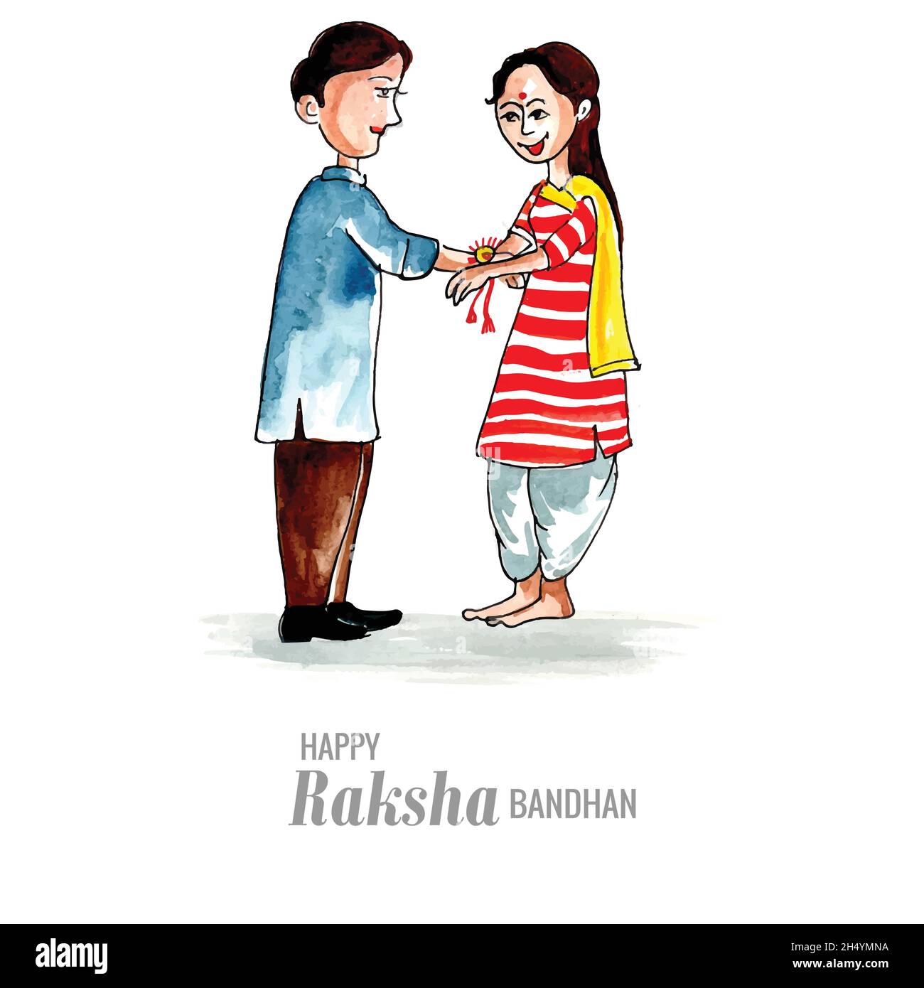 Impact art's - Happy Raksha Bandhan friends Pen drawing 🖋️... | Facebook