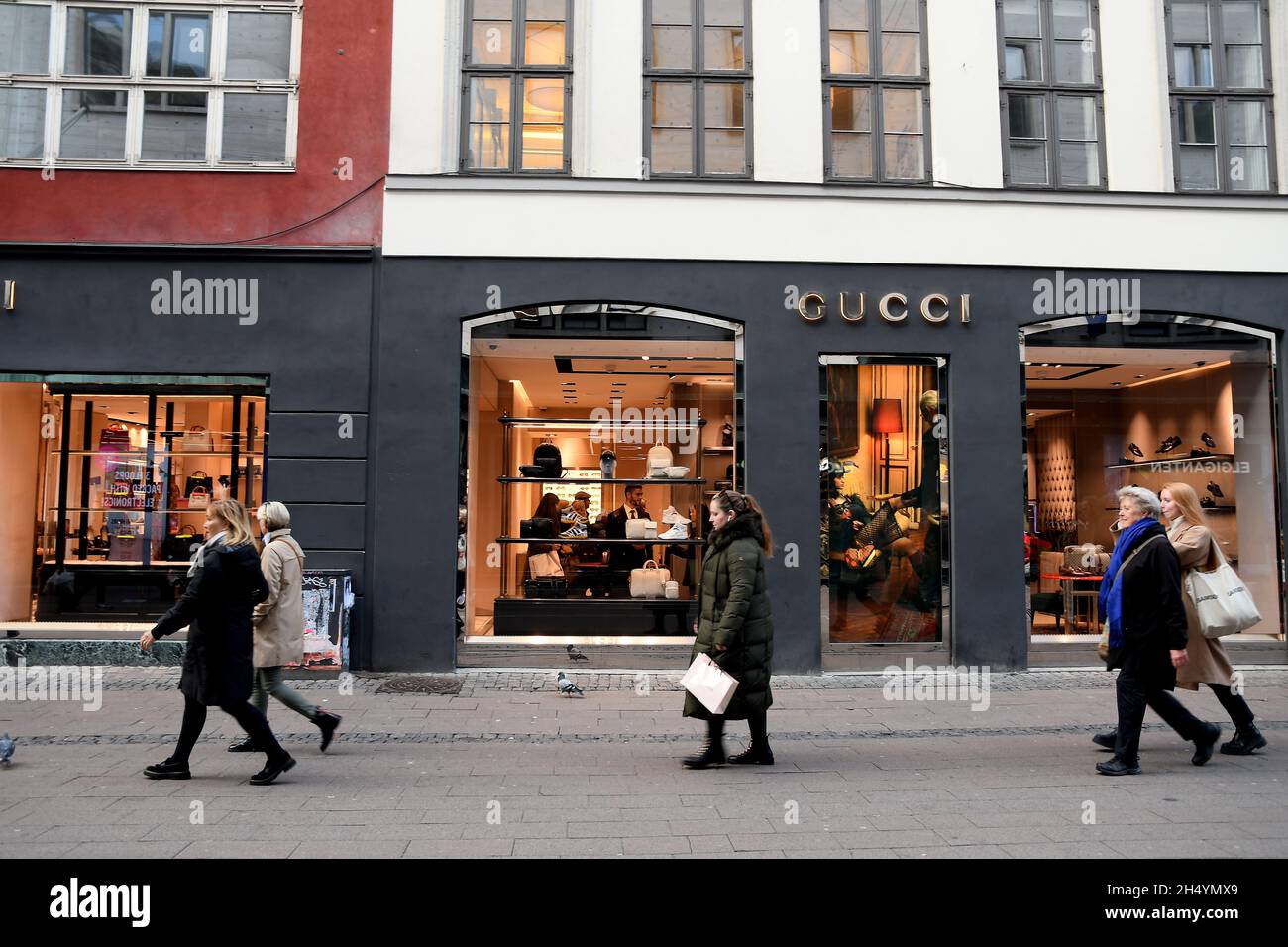 Gucci Store Copenhagen High Resolution Stock Images -
