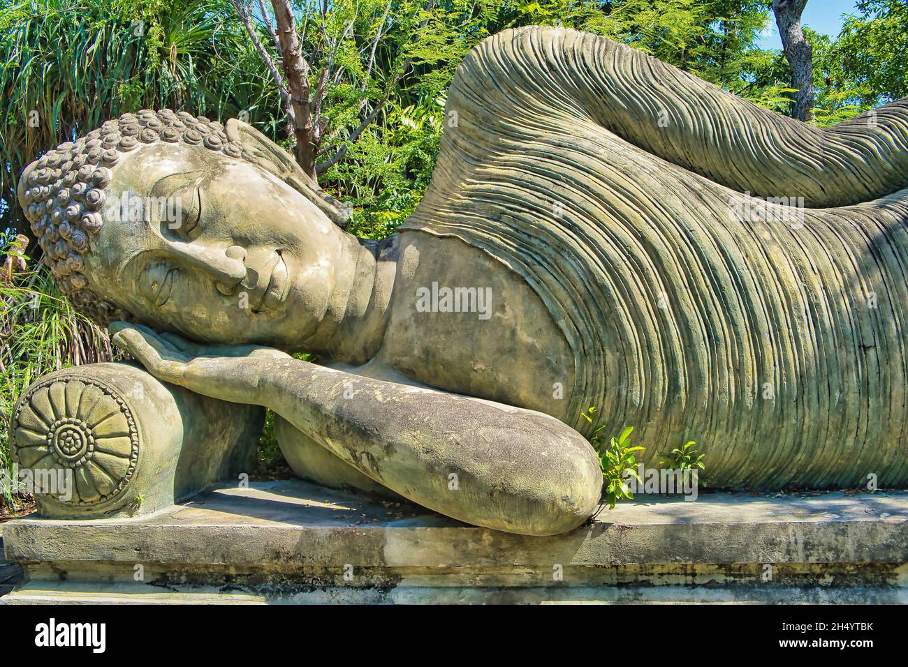 Sleeping Buddha at ancient city Bangkok, Thailand Stock Photo Alamy