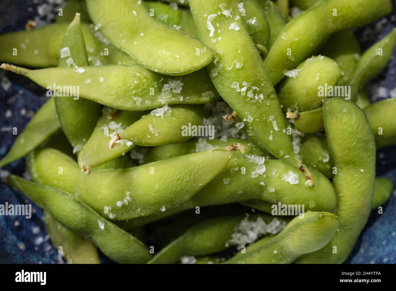 Organic Steamed Japanese Edamame A Young Soybean That Is Rich In organic-steamed-japanese-edamame-a-young-soybean-that-is-rich-in