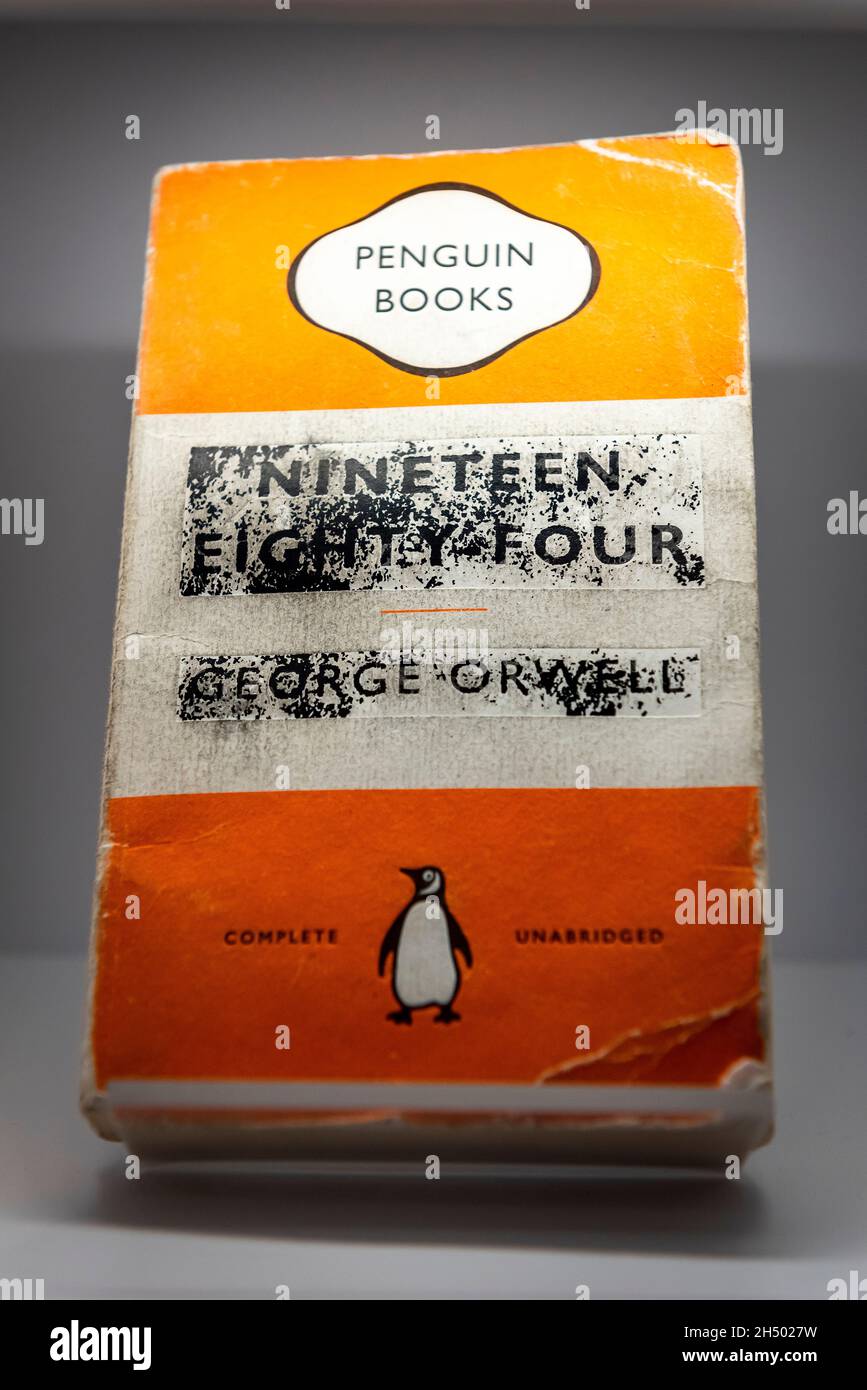 Nineteen Eighty Four Novel By George Orwell Temporary Exhibition