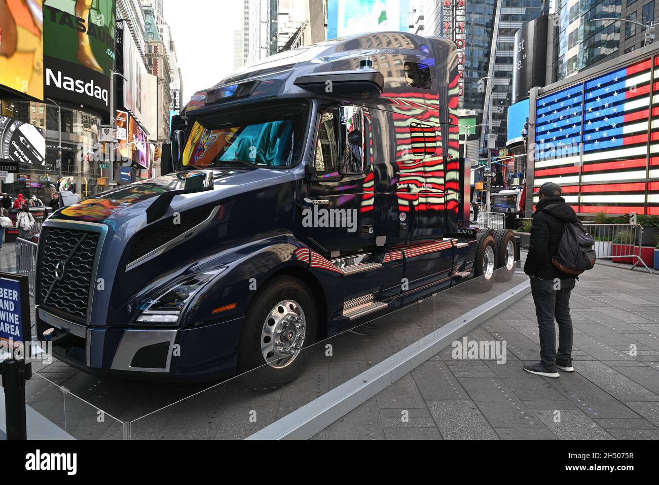 Autonomousvehicle technology company Aurora Innovation Inc. display