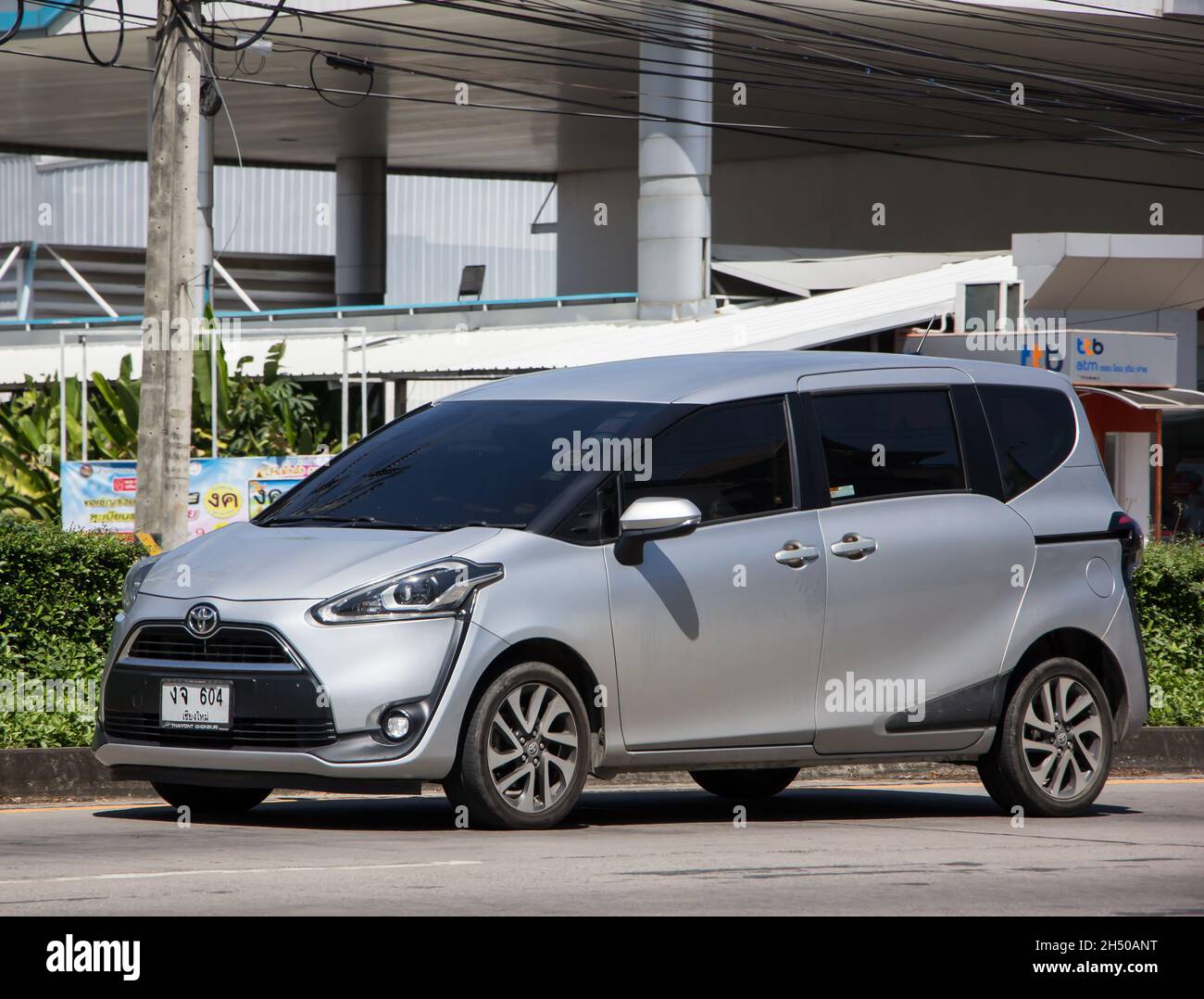 Chiangmai, Thailand - October 6 2021: New Product of Toyota Automobile ...
