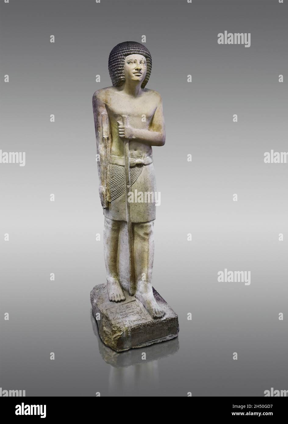 Egyptian statue sculpture of Sepa, 27002620 BC , 4rd dynasty