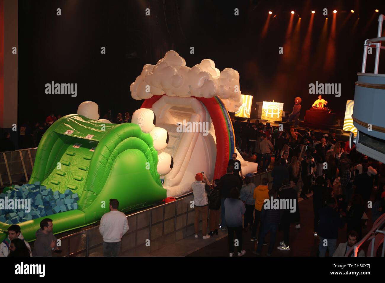 Atmosphere at the Danny Cole’s Creature World Bouncy House Playground ...