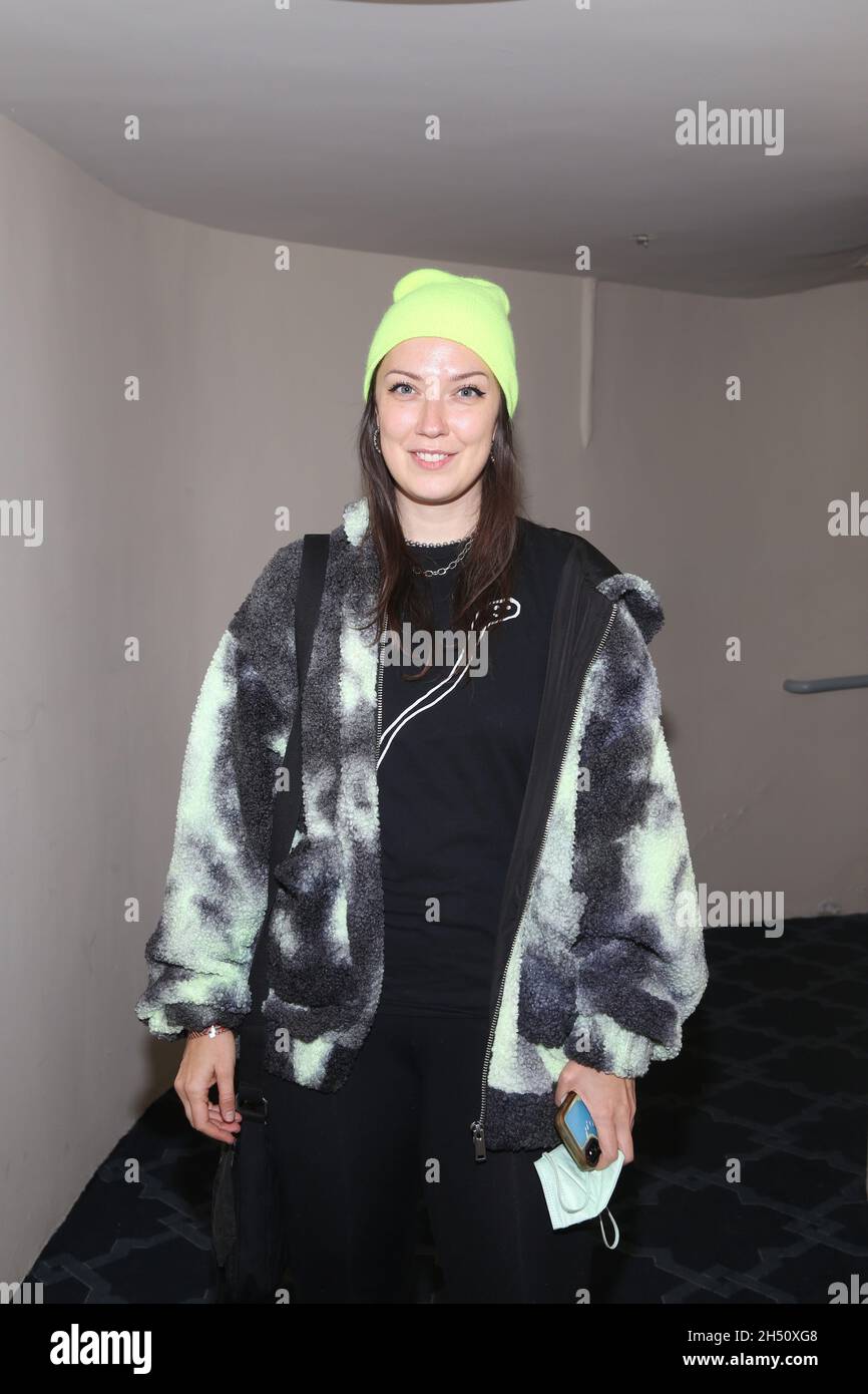 New York, United States. 04th Nov, 2021. Anca Risca Attends the Danny Cole's Creature World Bouncy House Playground arrivals at the Hammerstein Ballroom in New York, NY, on November 4, 2021. (Photo by Udo Salters/Sipa USA) Credit: Sipa USA/Alamy Live News Stock Photo