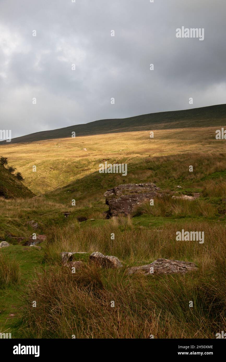 Landscape of Pen y Fan Stock Photo