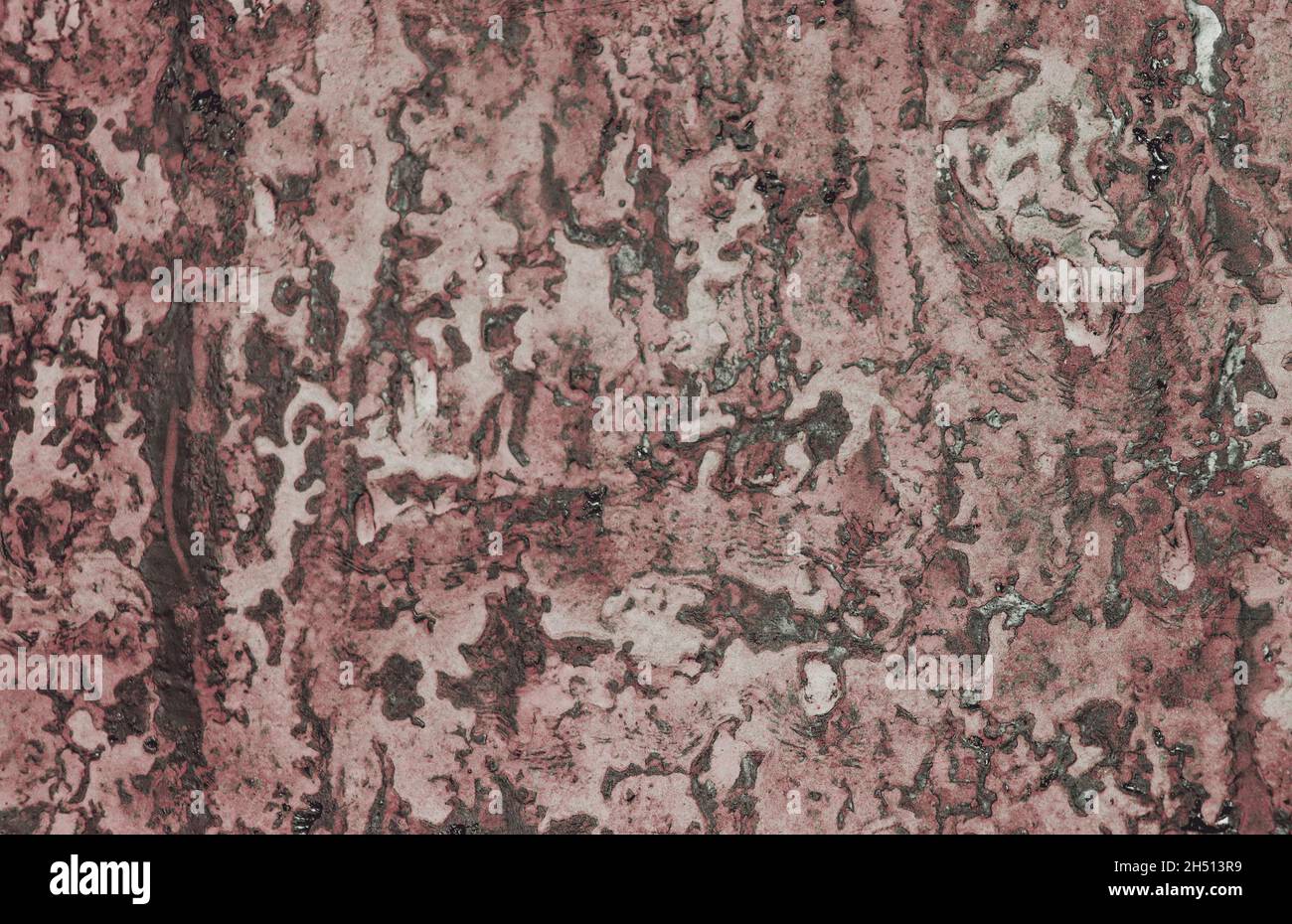 Abstract old crumpled ruberoid texture. Dark background with paint surface Stock Photo