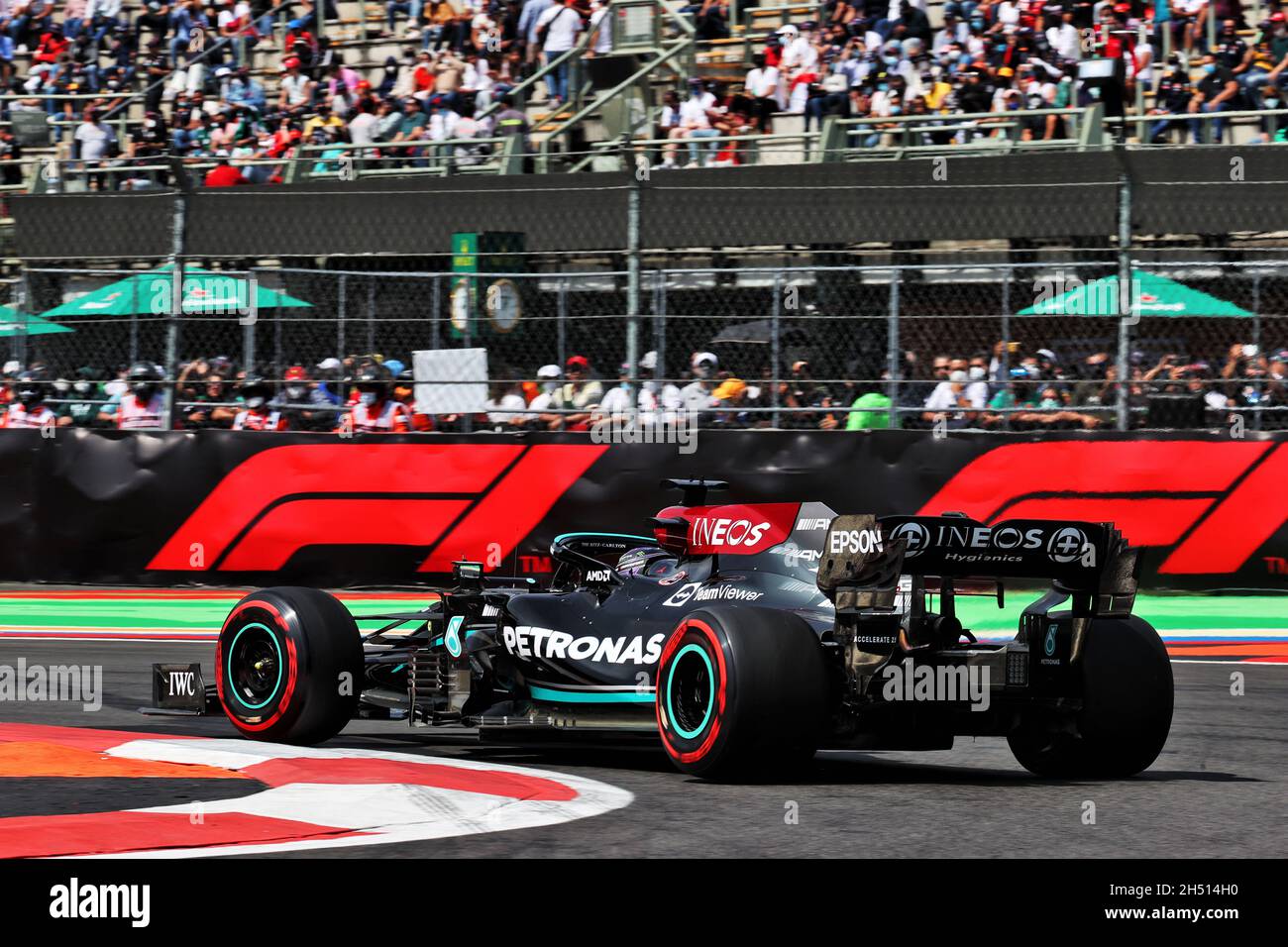 Mexico City, Mexico. 05th Nov, 2021. Lewis Hamilton (GBR) Mercedes AMG F1 W12. 05.11.2021
