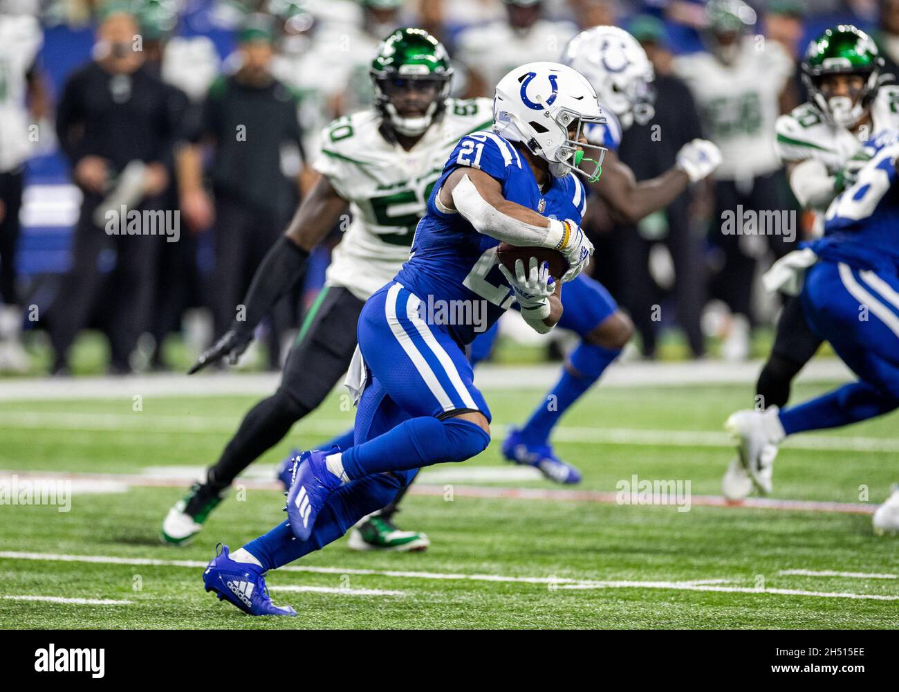 Club Seats, Indianapolis Colts v New York Jets, 4 Nov 2021, Lucas Oil  Stadium