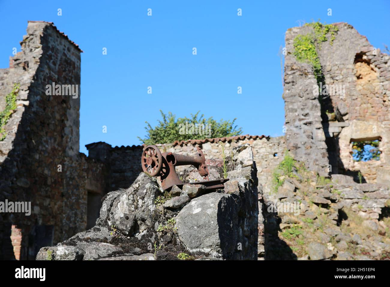 Oradour-sur-Glane, Haute Vienne, France Stock Photo