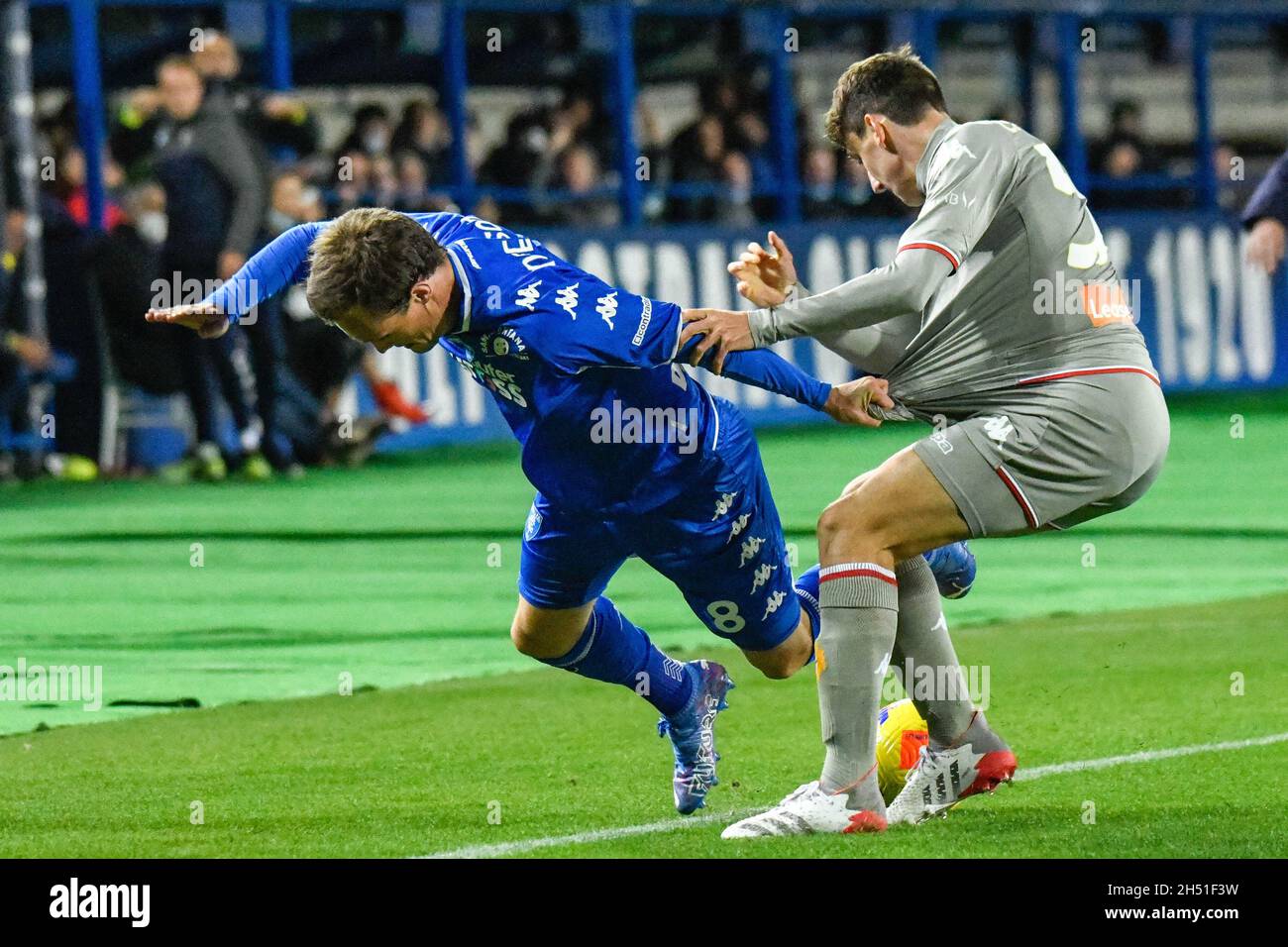 Empoli, Italy. 05th Nov, 2021. Filippo Melegoni (Genoa) during