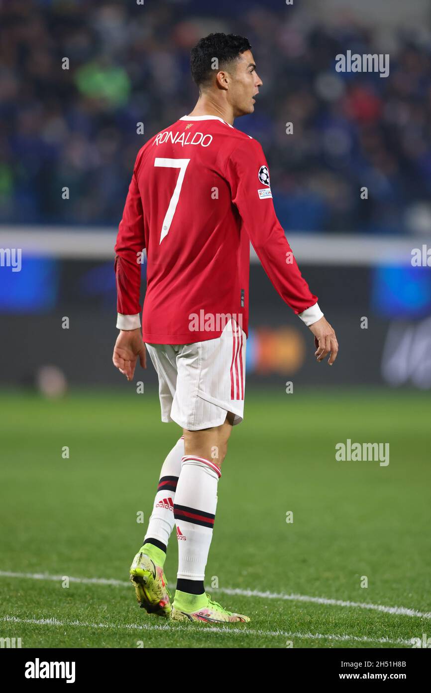 Ronaldo Manchester United 2021 Champions League Hi res Stock 