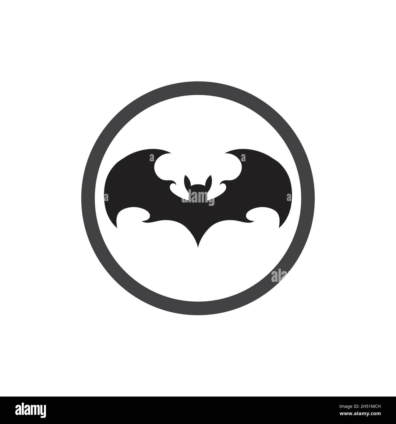 bat vector icon logo template illustration design Stock Vector Image ...