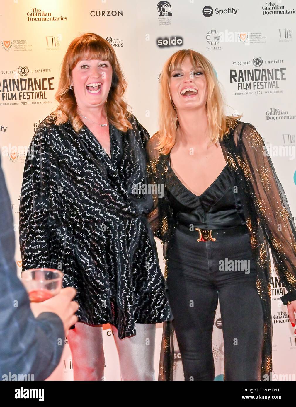London, UK. 05th Nov, 2021. Kirsty Bell, Madeleine Mills attended the Bird Flew In - World Premiere at Curzon Soho, London, UK. 2021-11-05. Credit: Picture Capital/Alamy Live News Stock Photo