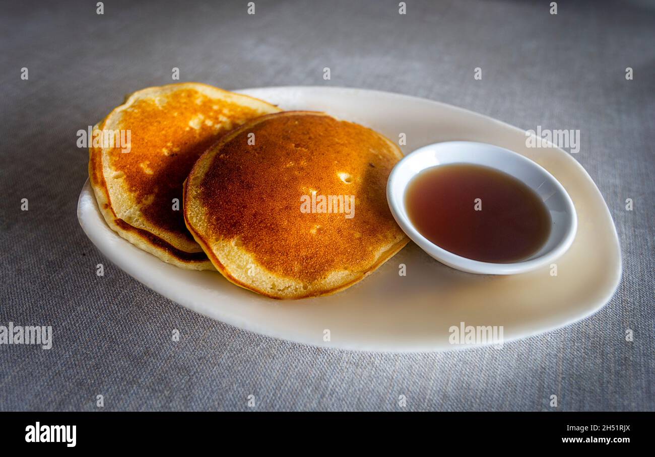 Western international  food as served in SE Asia. Stock Photo