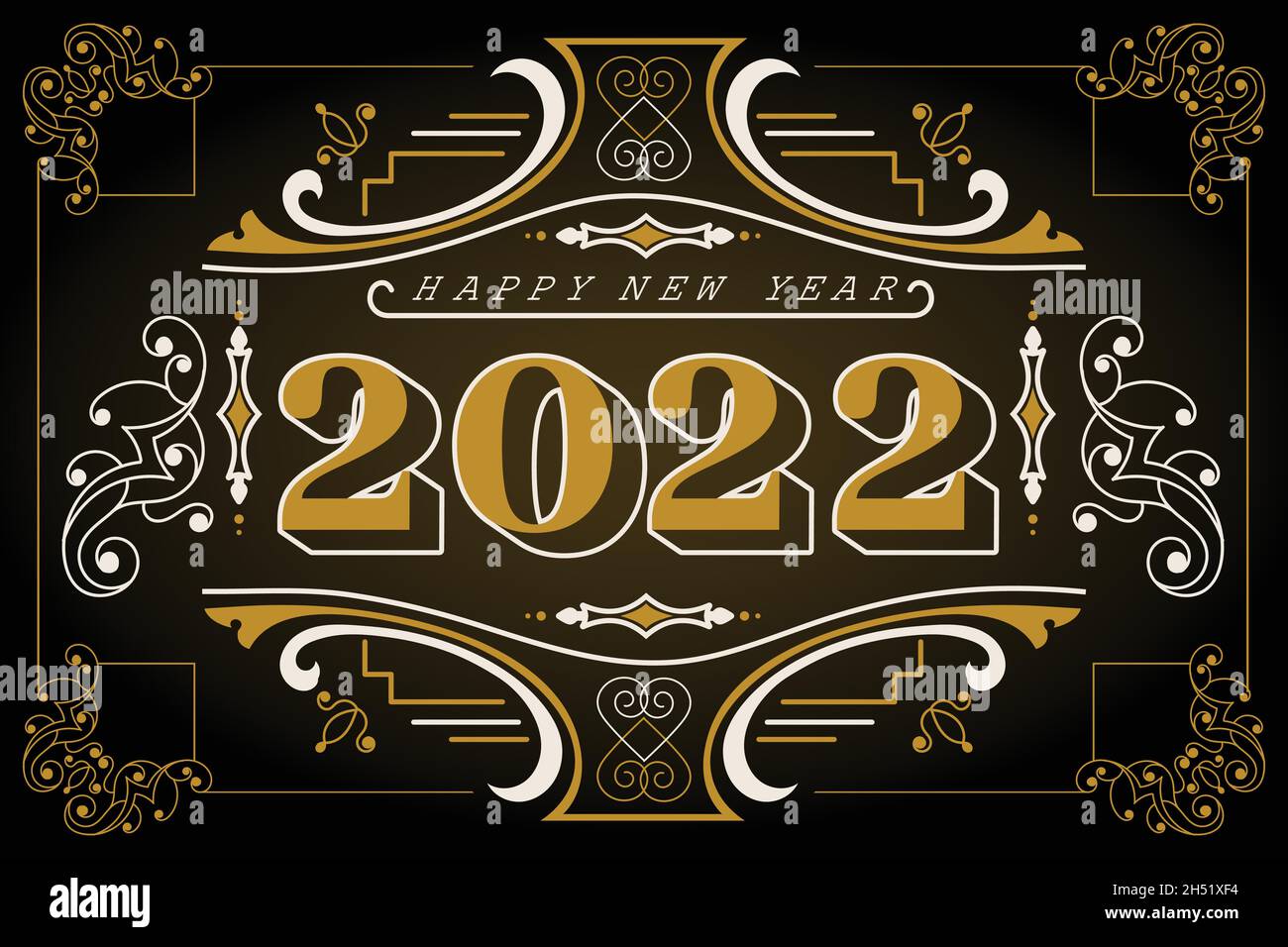 vintage new year 2022 background Stock Vector Image & Art - Alamy