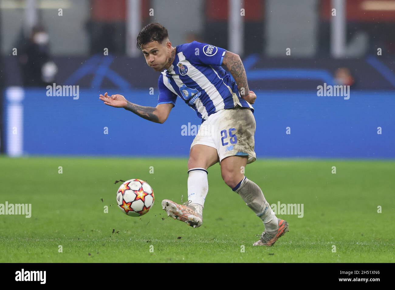 Milan, Italy, 3rd November 2021. Otavio of FC Porto during the UEFA Champions League match at Giuseppe Meazza, Milan. Picture credit should read: Jonathan Moscrop / Sportimage Stock Photo