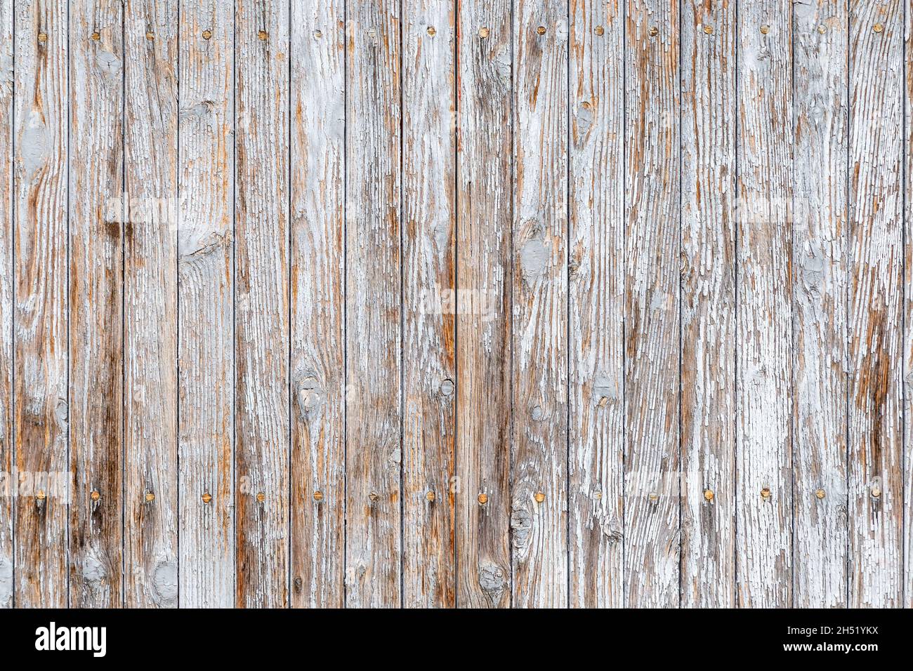 old white weathered rustic wood texture with copy space wooden rough retro design pattern  background Stock Photo