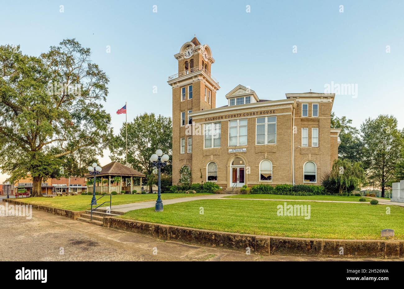 Hampton, Arkansas, USA September 26, 2021 The Historic Calhoun