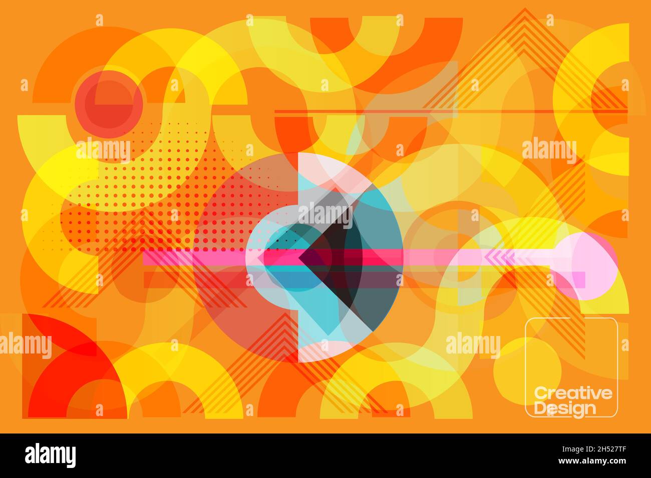 Colorful Fluid circles and curve shape geometric vector EPS illustration creative design. Stock Vector