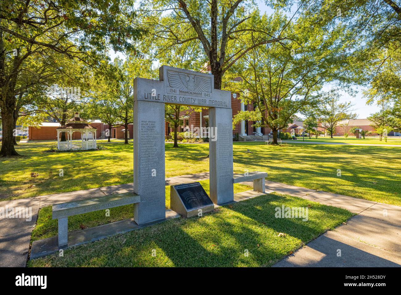 Ashdown, Arkansas, USA September 26, 2021 The historic Little River