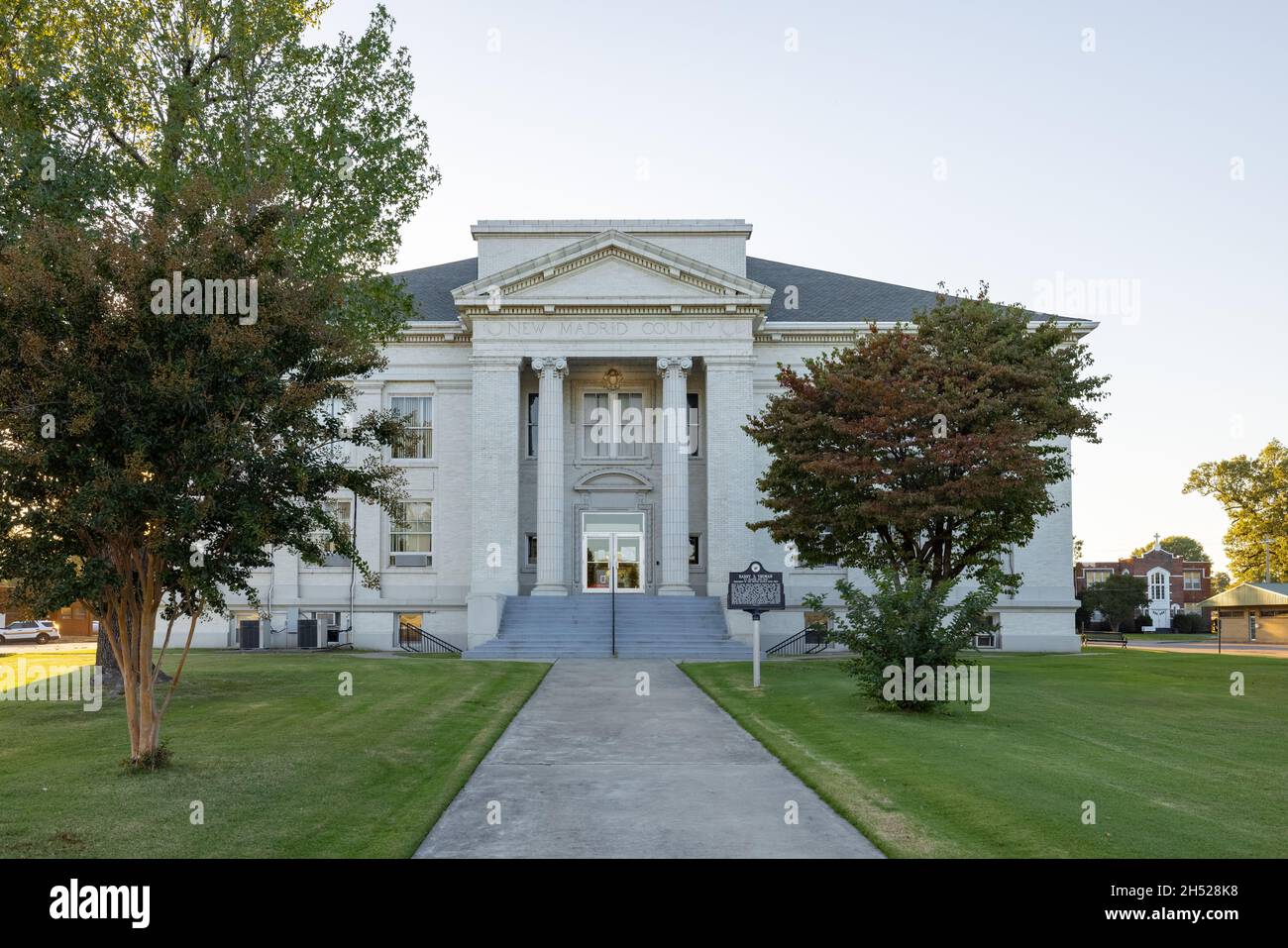 New Madrid, Missouri, USA October 18, 2021 The historic New Madrid