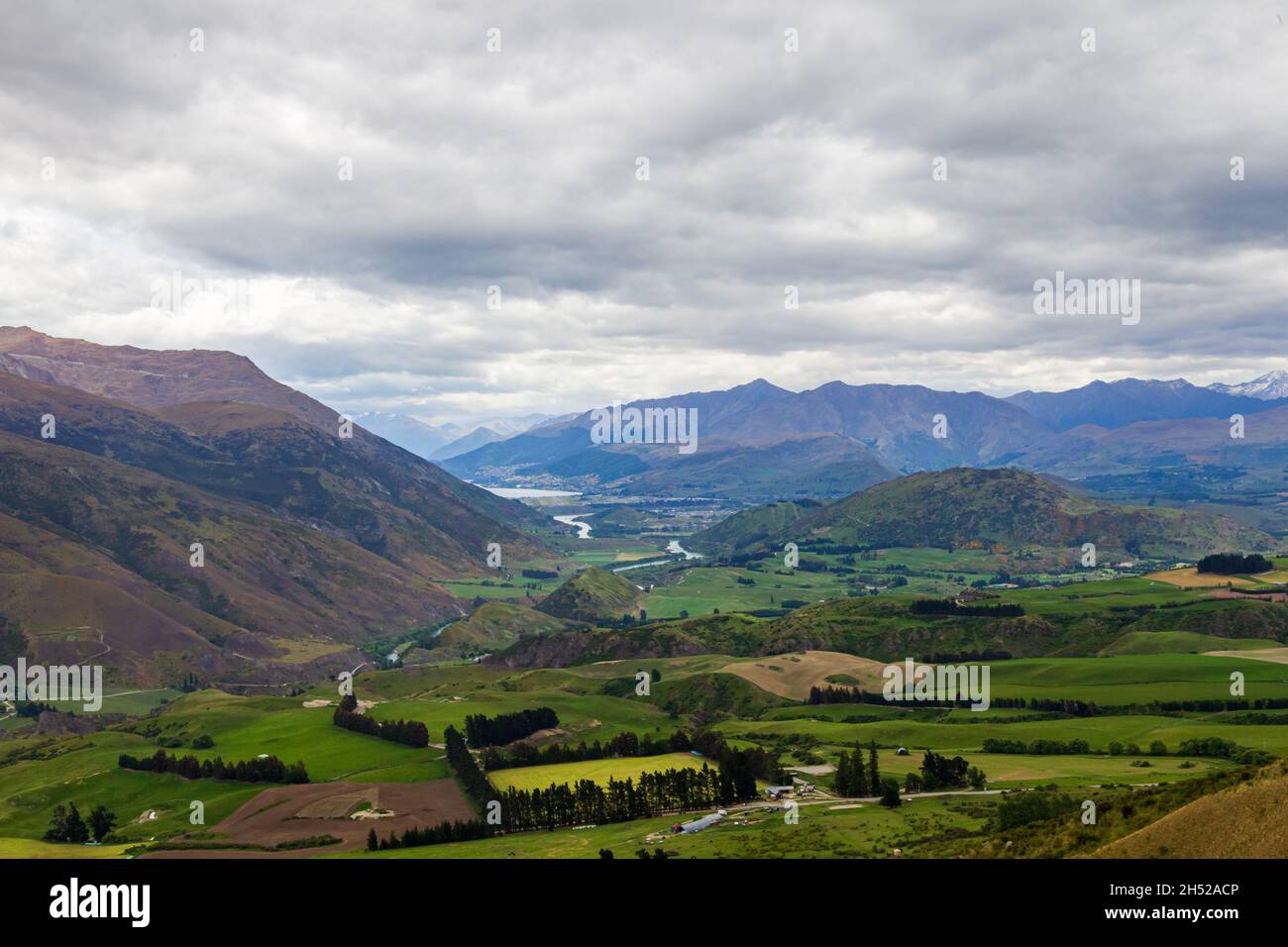 Cloud Landscape of South Island. New Zealand Stock Photo - Alamy