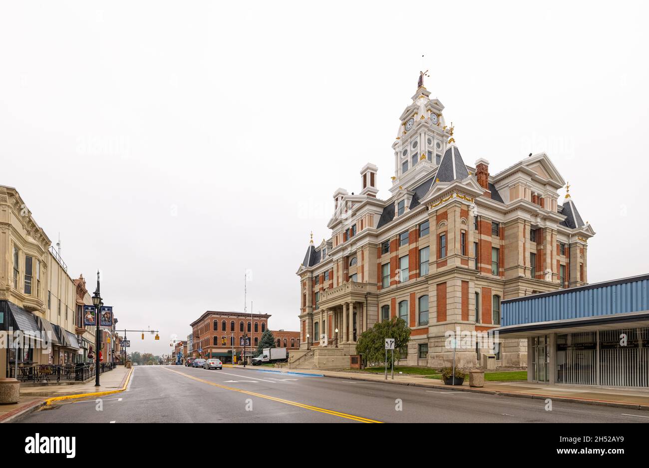 Napoleon, Ohio, USA October 24, 2021 The historic Henry County