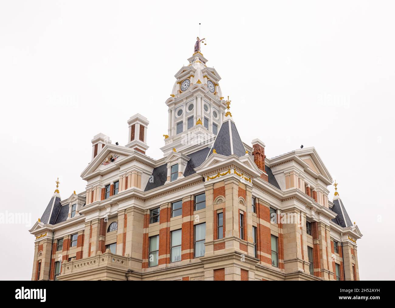 Napoleon, Ohio, USA October 24, 2021 The historic Henry County