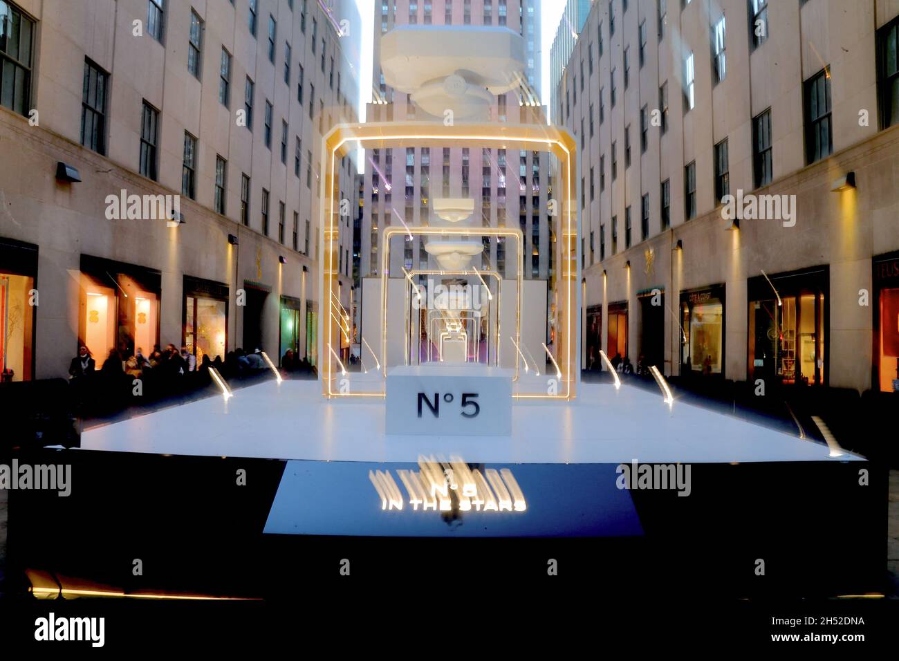 New York, USA. 05th Nov, 2021. Chanel celebrates iconic fragrance
