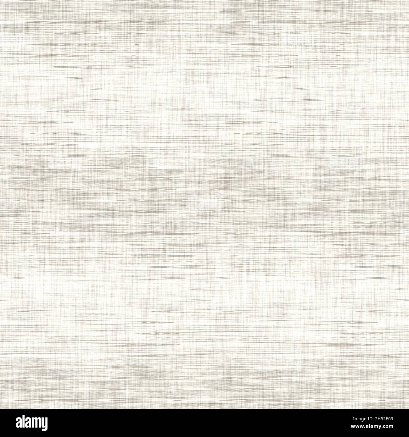 Linen texture background with broken stripe. Organic irregular striped