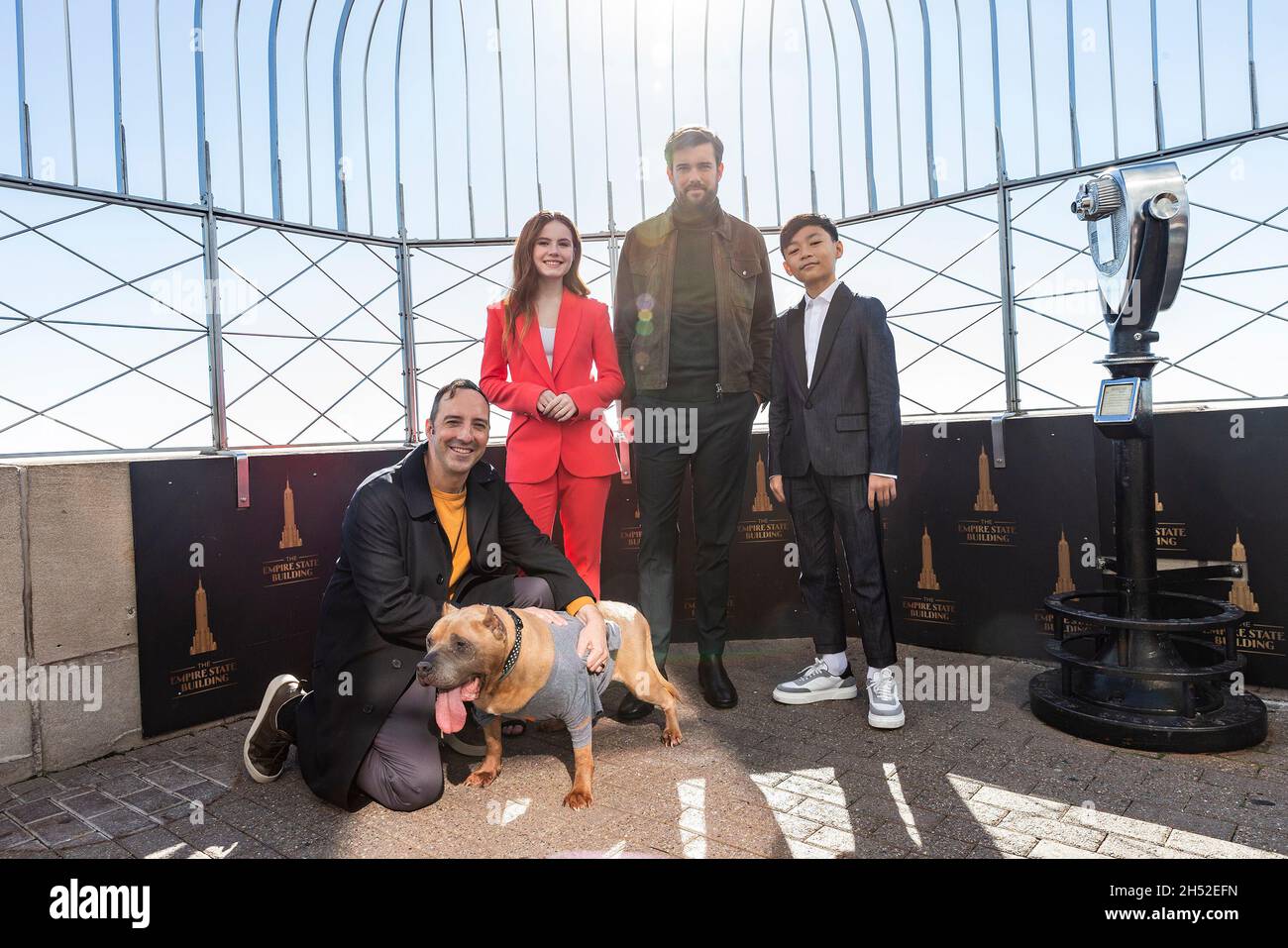 Clifford The Big Red Dog Jack Whitehall High Resolution Stock ...