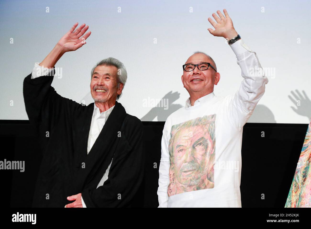 Isshin Inudo November 6, 2021, Tokyo, Japan: (L to R) Dancer Min Tanaka and director ...