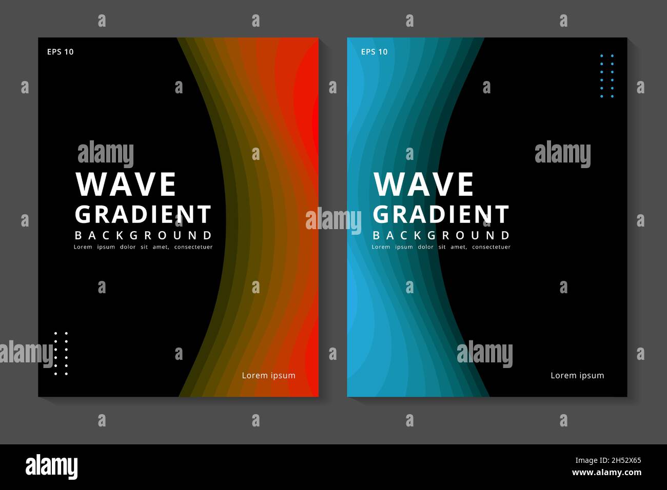 Wave Shapes Background. Vector Design Stock Vector
