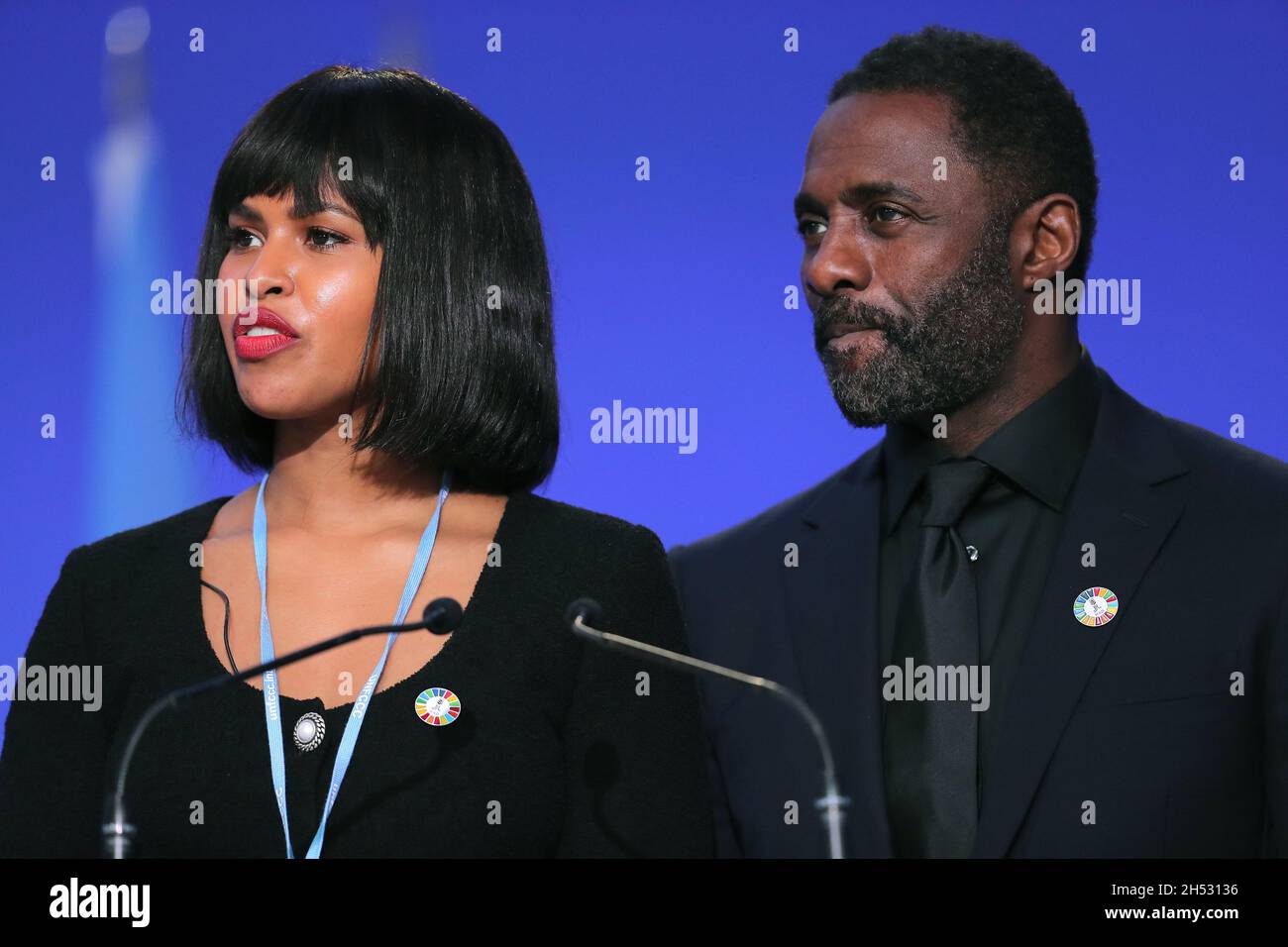 SABRINA DHOWRE ELBA, IDRIS ELBA, 2021 Stock Photo - Alamy