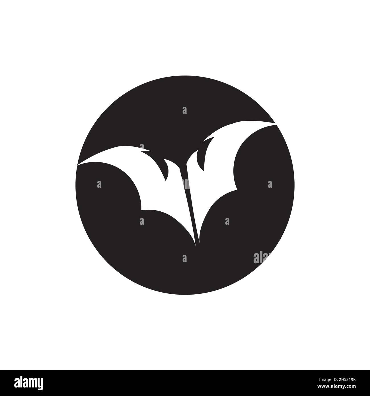 bat logo illustration design template Stock Vector Image & Art - Alamy
