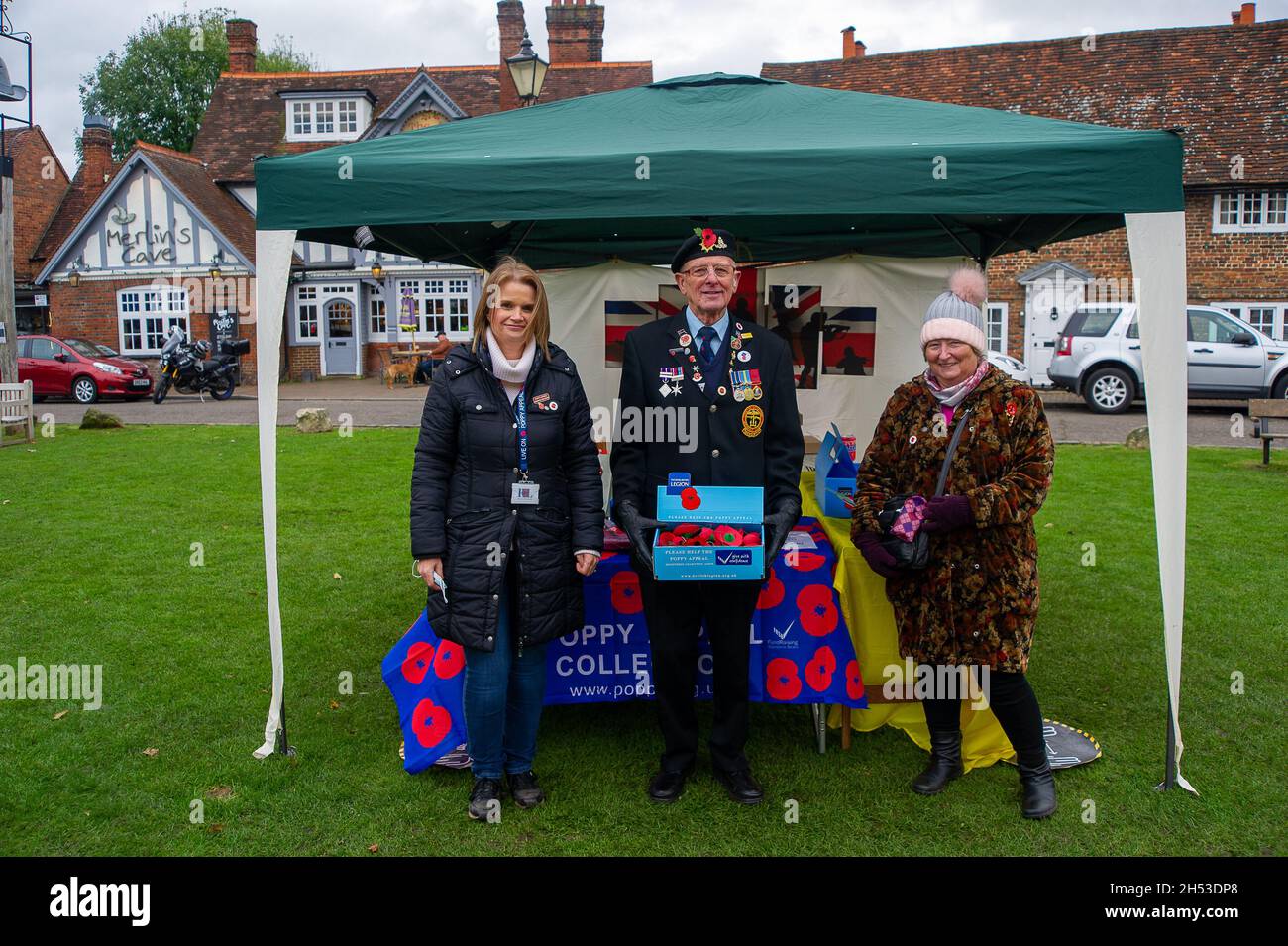 Chalfont St Giles, Buckinghamshire, UK. 6th Novemember, 2021. Ahead of